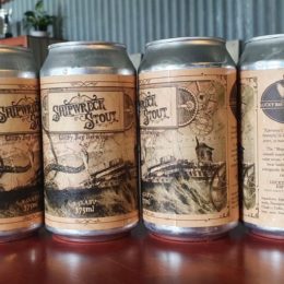 Shipwreck Stout cans from Lucky By Brewing