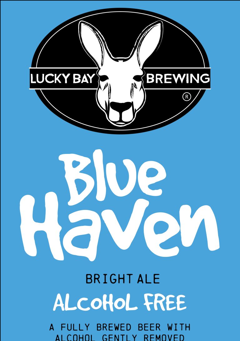 Blue Haven alcohol free beer from Lucky Bay Brewing