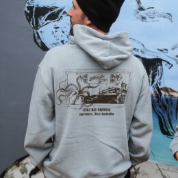 Shipwreck Stout hoody from Lucky Bay Brewing