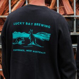 Lucky Bay Brewing Crew jumper - black