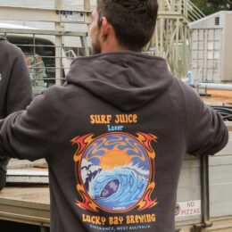 Surf Juice Hoody from Lucky Bay Brewing